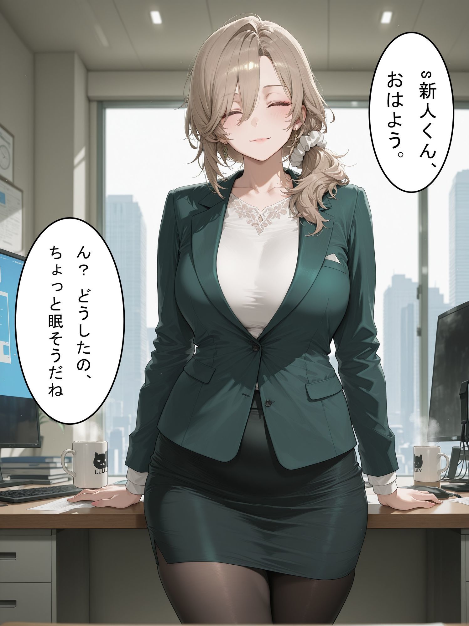 OLさんが都合よく性欲処理に使われてしまう話5 サンプル1ページ目