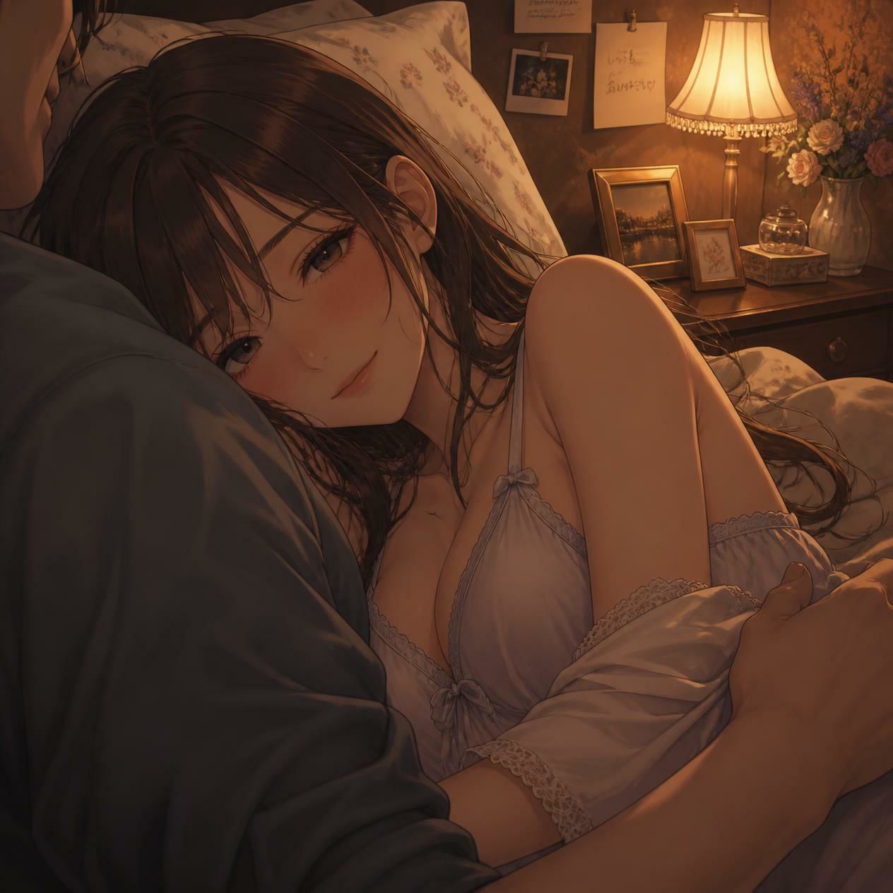 静かな夜、あなたの隣で 〜ノスタルジック・ナイト〜 サンプル2ページ目