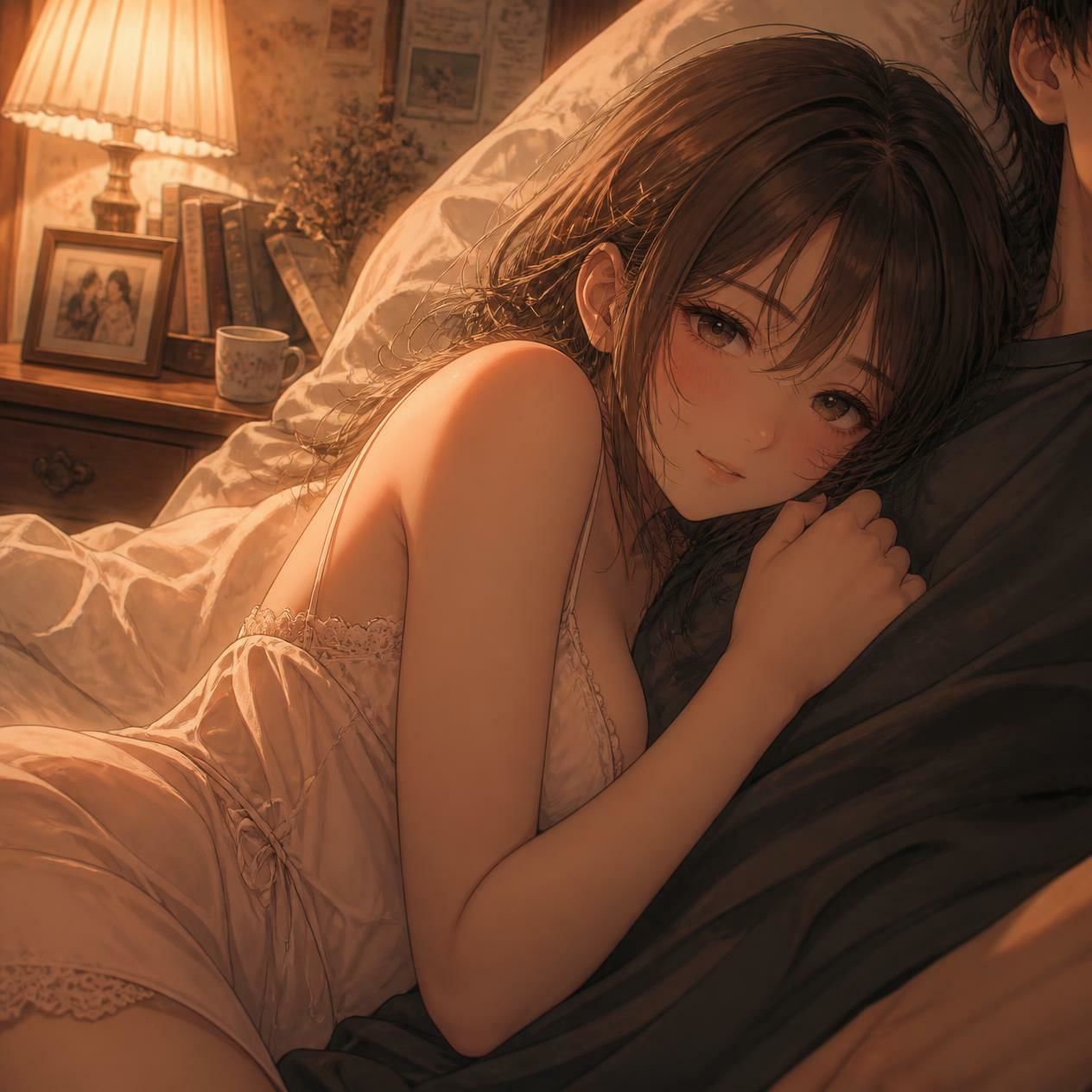静かな夜、あなたの隣で 〜ノスタルジック・ナイト〜 サンプル3ページ目