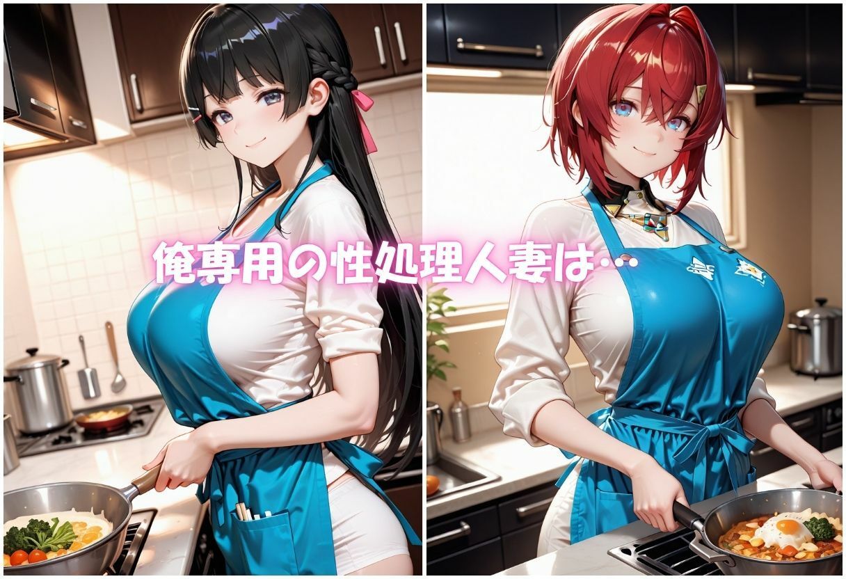 裸エプロン人妻は俺の性処理道具 〜旦那の知らないところで生ハメ中出し〜Vol.2 サンプル1ページ目