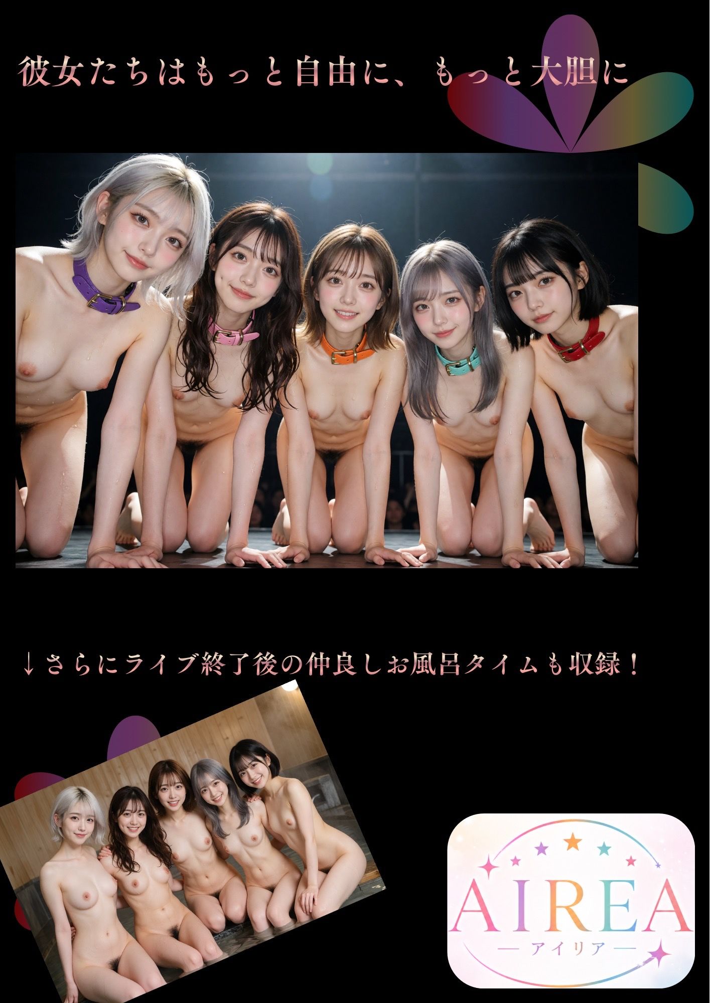 AIREA Secret Live -応援してくれるファンの皆様へシークレットライブ開催のお知らせ- サンプル8ページ目