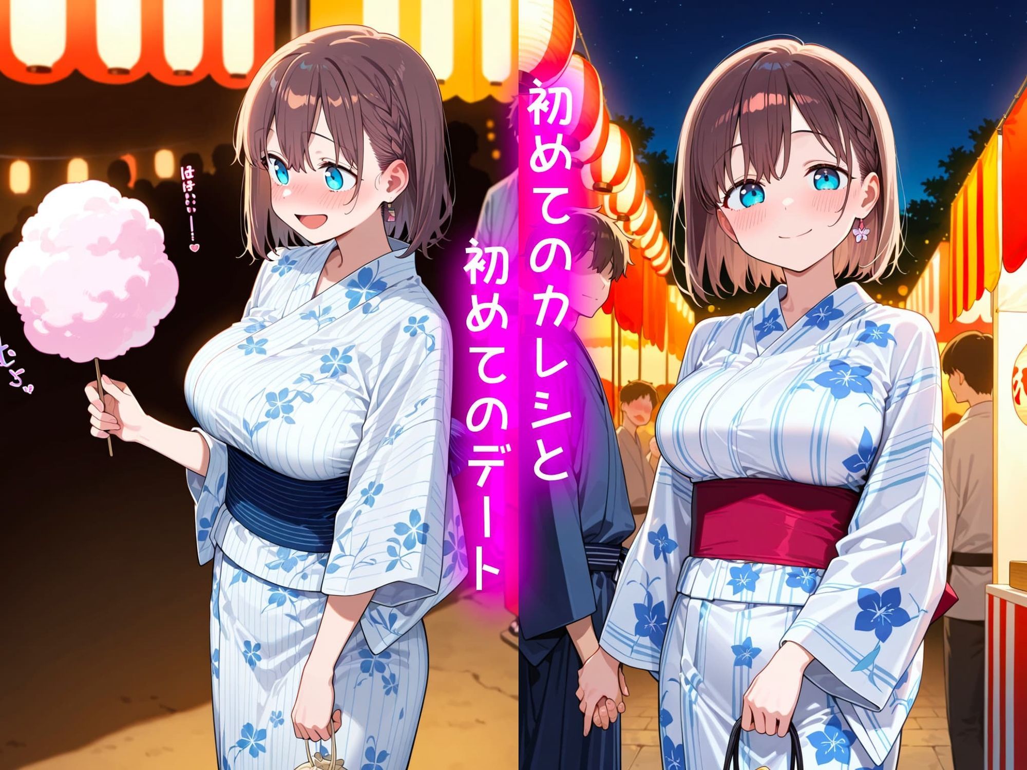 アイちゃんの処女喪失物語〜夏祭り編〜 サンプル1ページ目