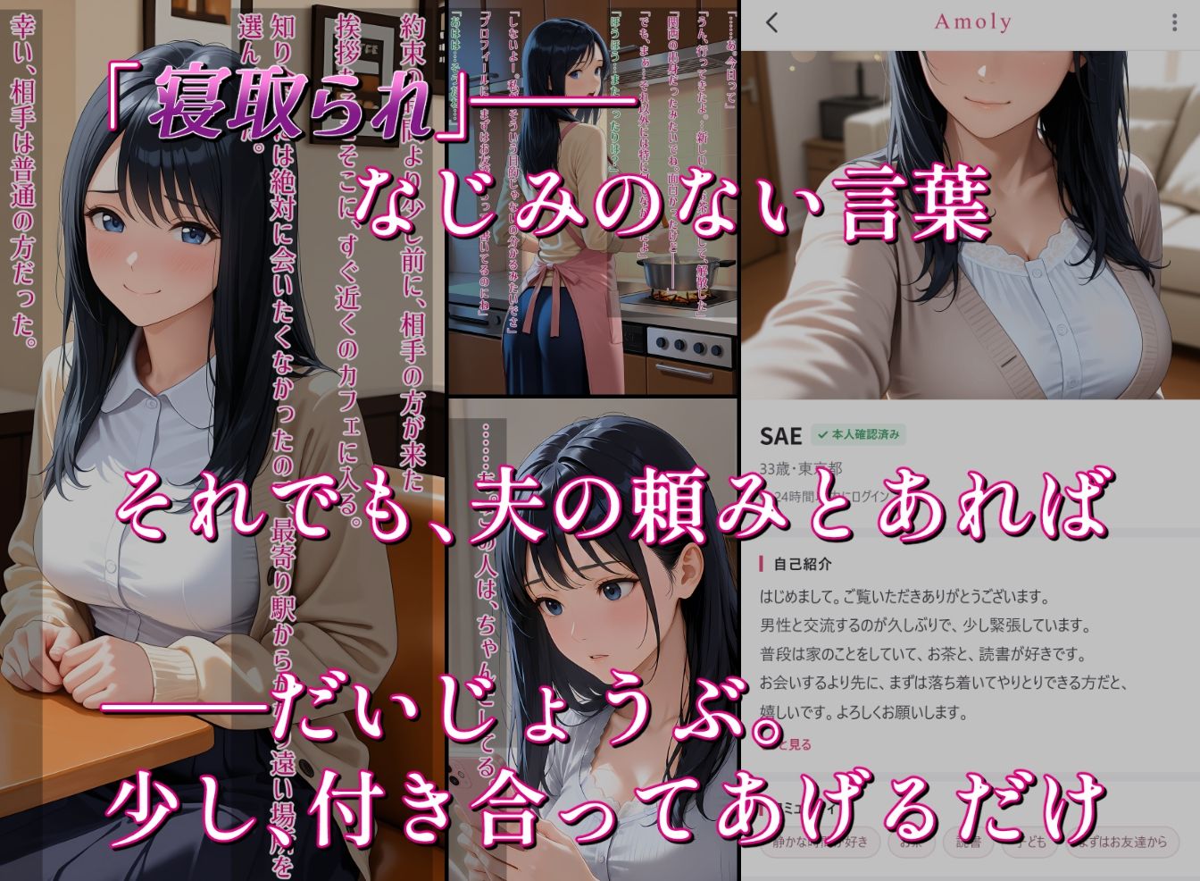 こんなはずじゃなかった…子持ち人妻の快楽雌堕ち前編 サンプル4ページ目