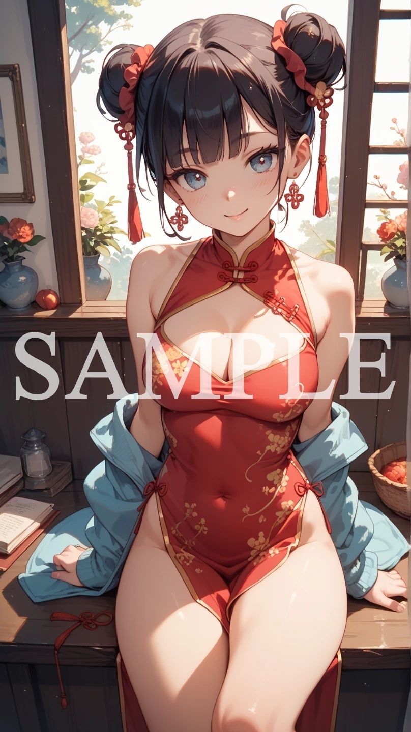 【豪華500枚セット】Cheongsam サンプル9ページ目