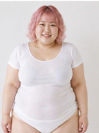 ぽっちゃり・おでぶがひたすらTシャツを脱ぐ動画 サンプル2ページ目
