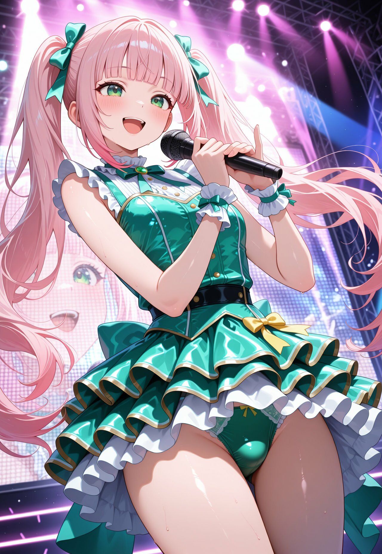 ふたなりアイドルのファンサービス！ サンプル1ページ目