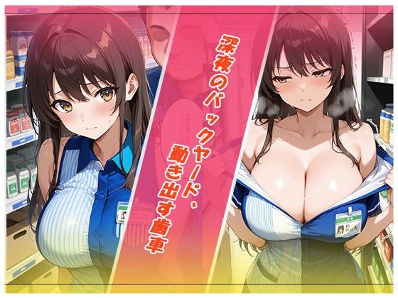 【大容量セット】深夜のコンビニ、ワンタイムリレーション サンプル1ページ目