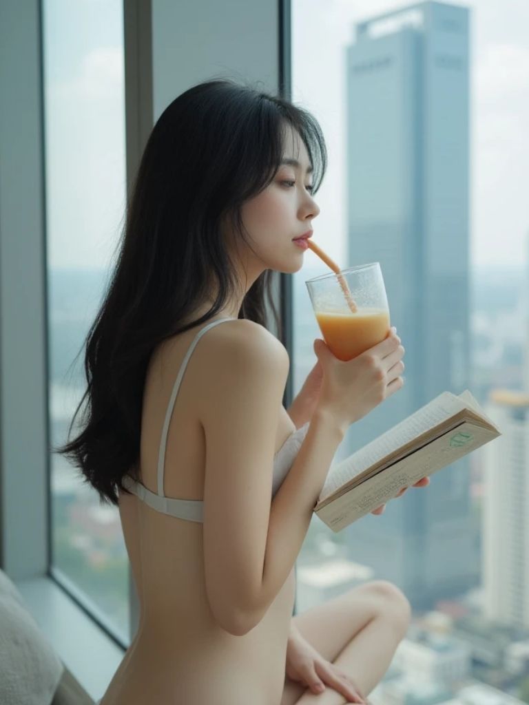 都会で過ごす、真夏の休日。 サンプル9ページ目