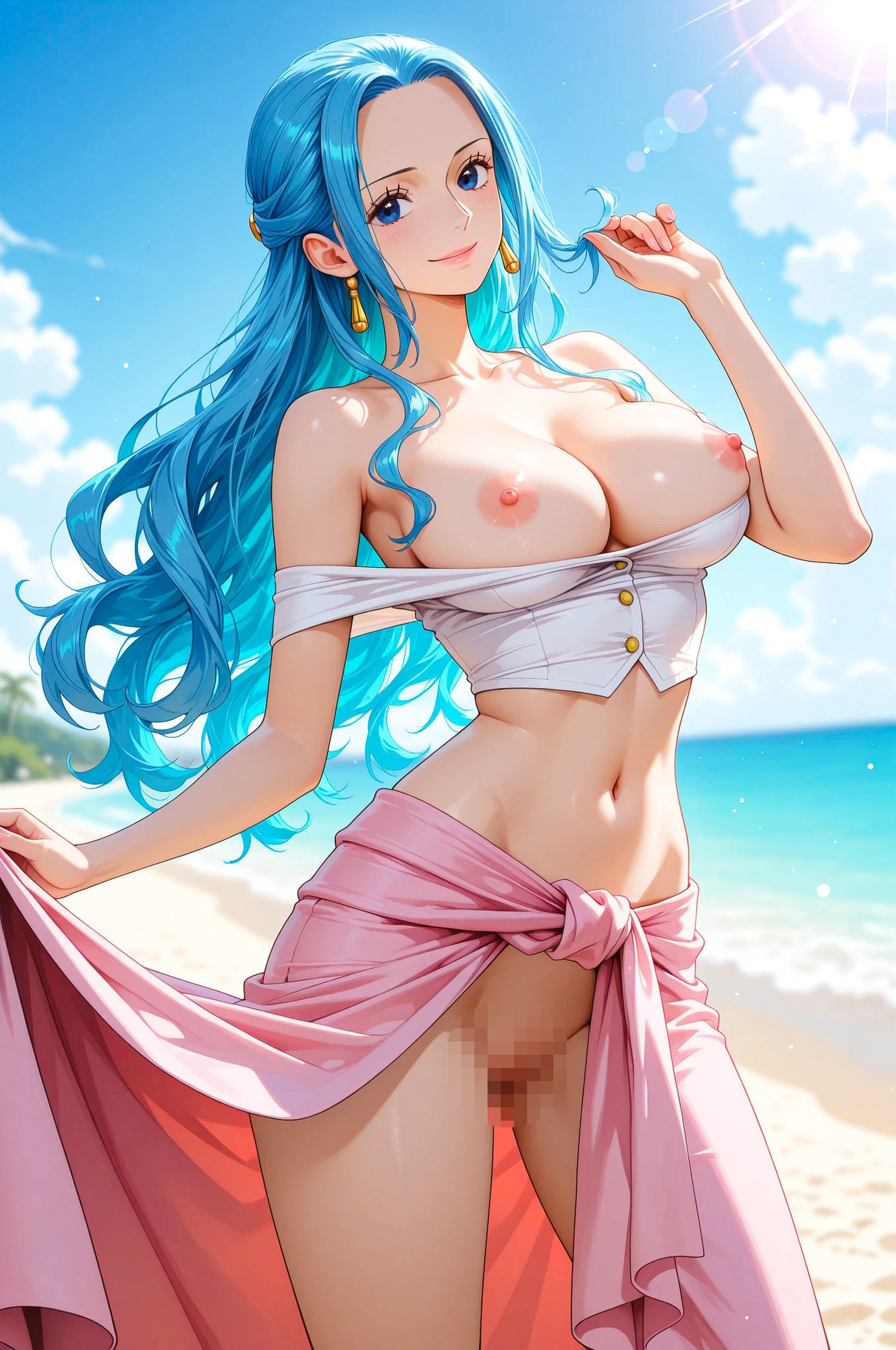 O〇E PI〇CE Illustration Collection No.2 サンプル4ページ目
