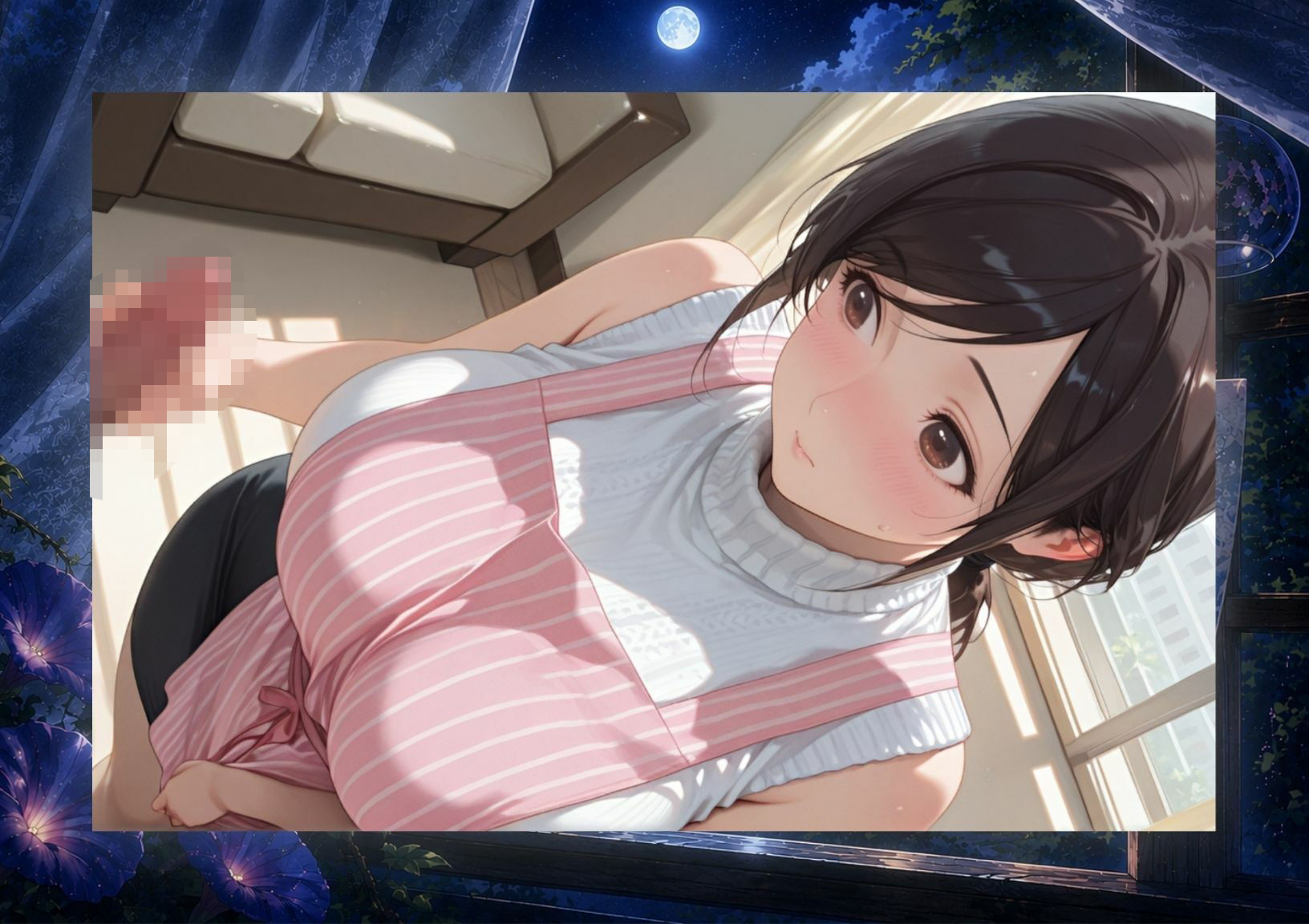 【4K高画質120FPS】寮母と二人きりの夏 サンプル4ページ目