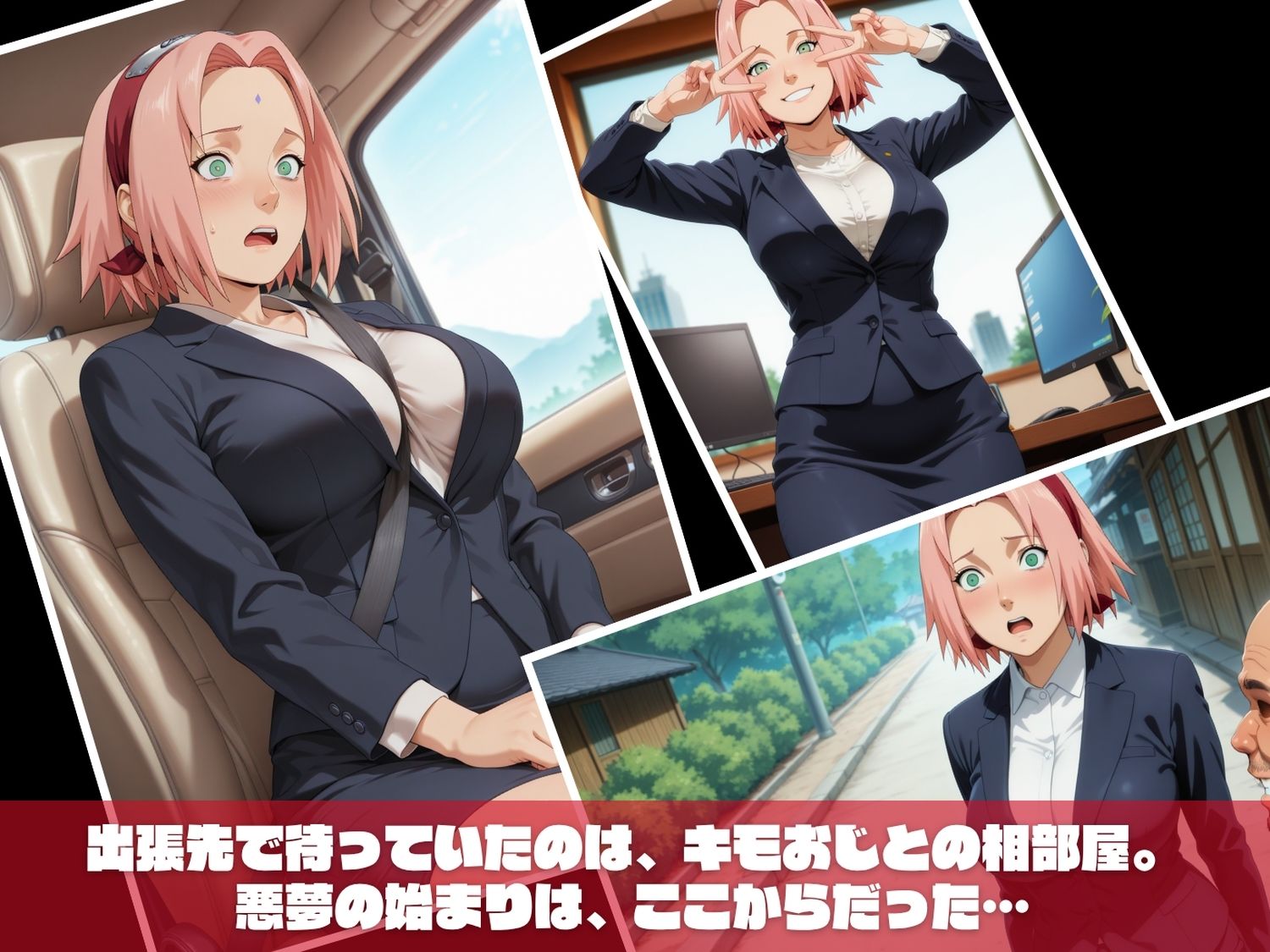キモおじの温泉征服記 N●RUTO編 サンプル1ページ目