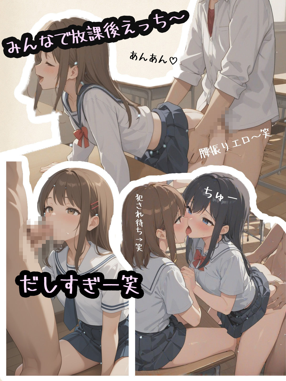 ハメ撮り卒業アルバム！ サンプル1ページ目