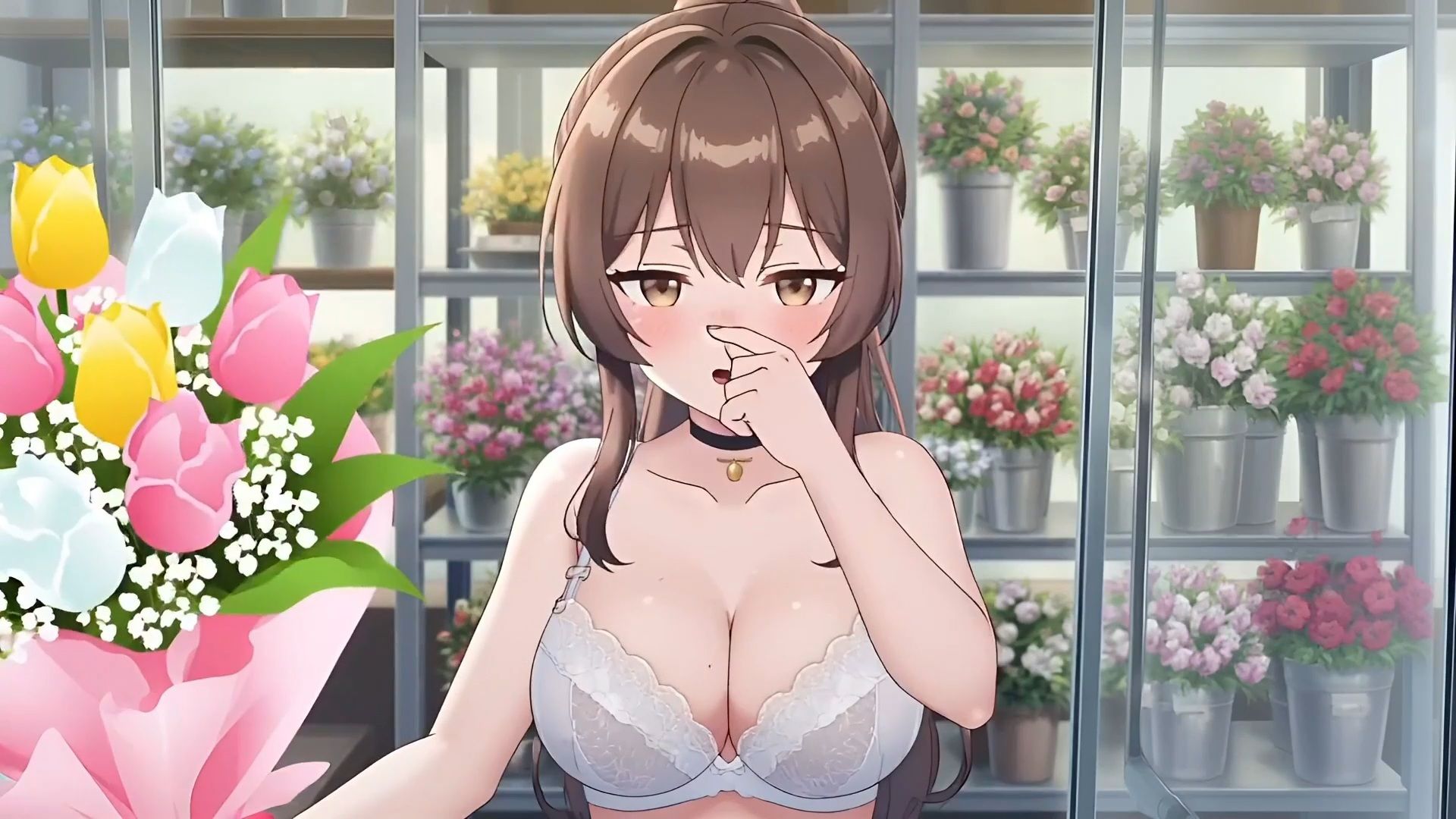 揺れるおっぱい！家族のくしゃみアニメ！ / Jiggling Boobs！ A Family Member’s Sneeze Anime！ サンプル7ページ目
