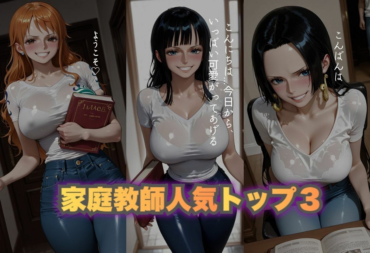 家庭教師の特別授業ナミの秘密の補習 サンプル1ページ目
