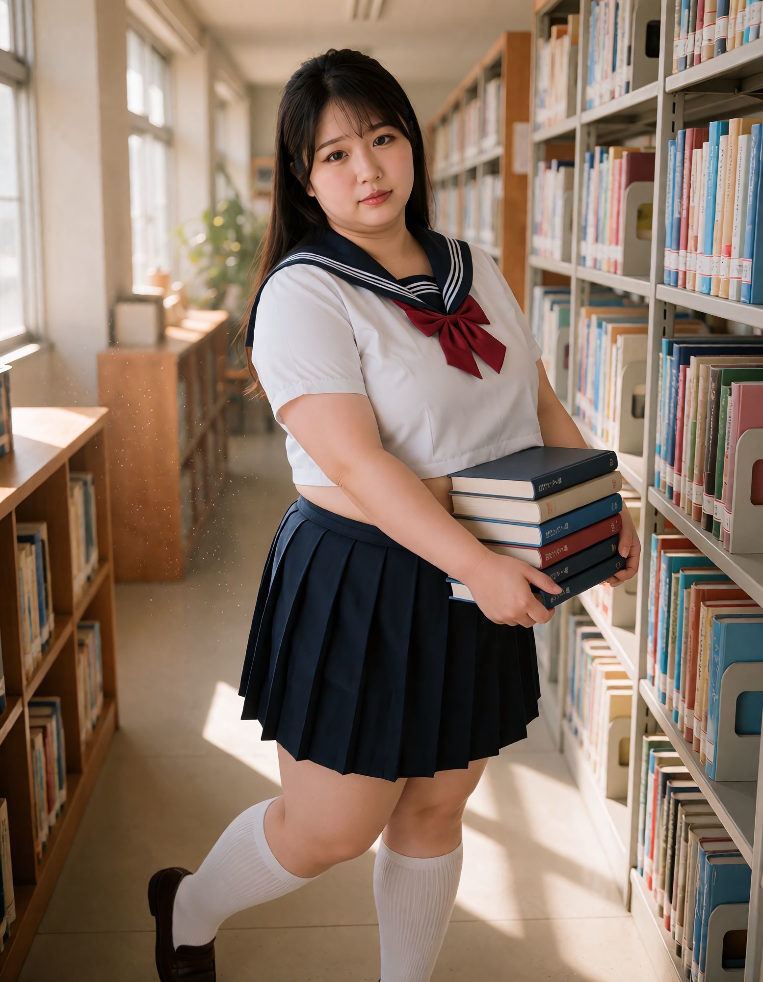 「むちむち放課後」〜桃瀬あんず セカンドコレクション〜 サンプル1ページ目