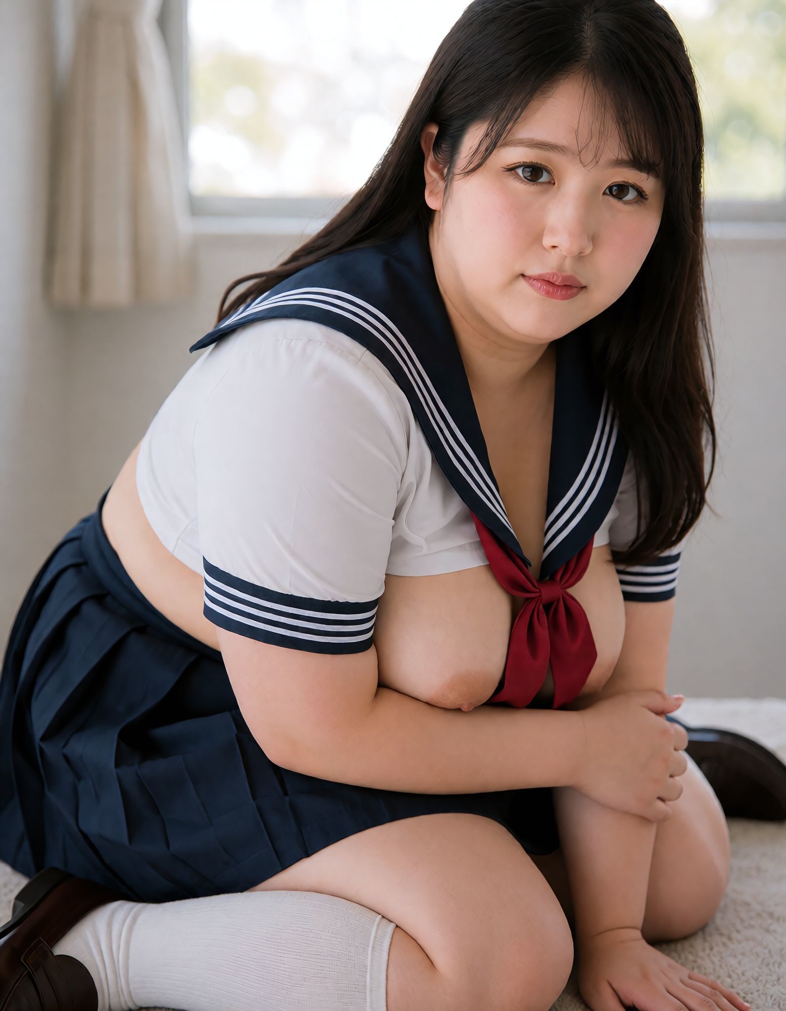 「むちむち放課後」〜桃瀬あんず セカンドコレクション〜 サンプル3ページ目