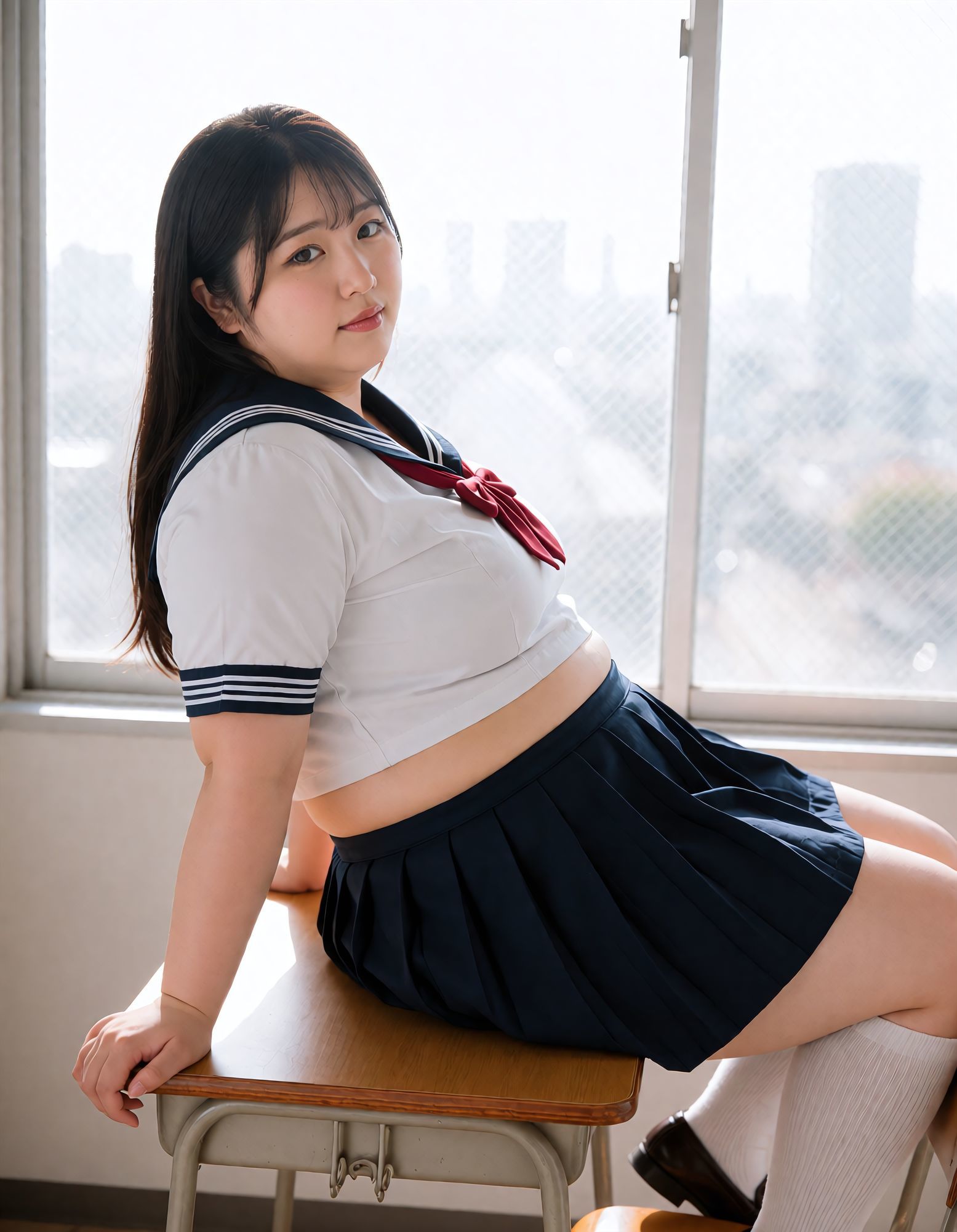 「むちむち放課後」〜桃瀬あんず セカンドコレクション〜 サンプル10ページ目