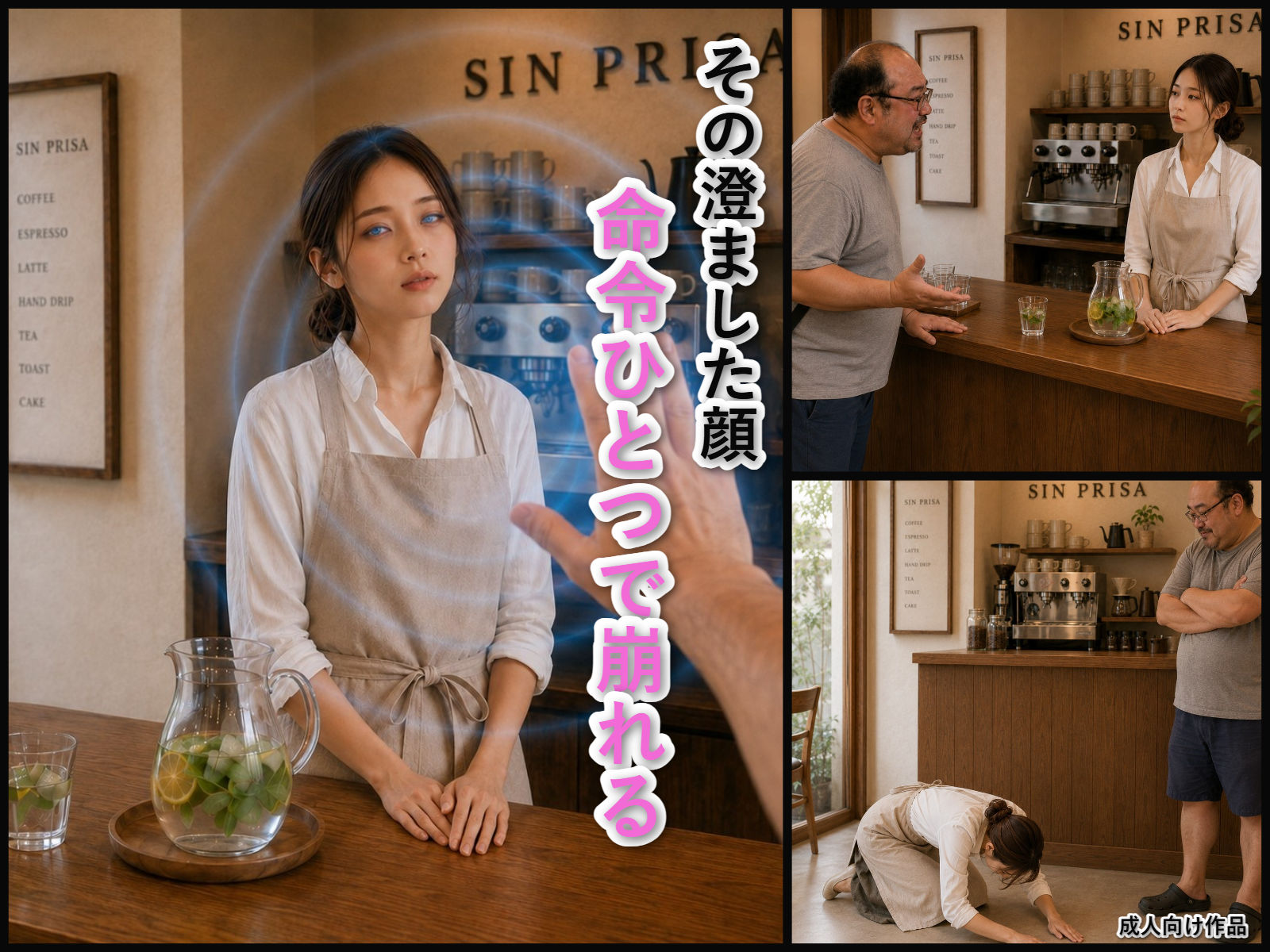 自然派カフェオーナー・藤沢更紗 ―逆ギレ催●男に‘余裕’まで飲み干されるまで― サンプル3ページ目