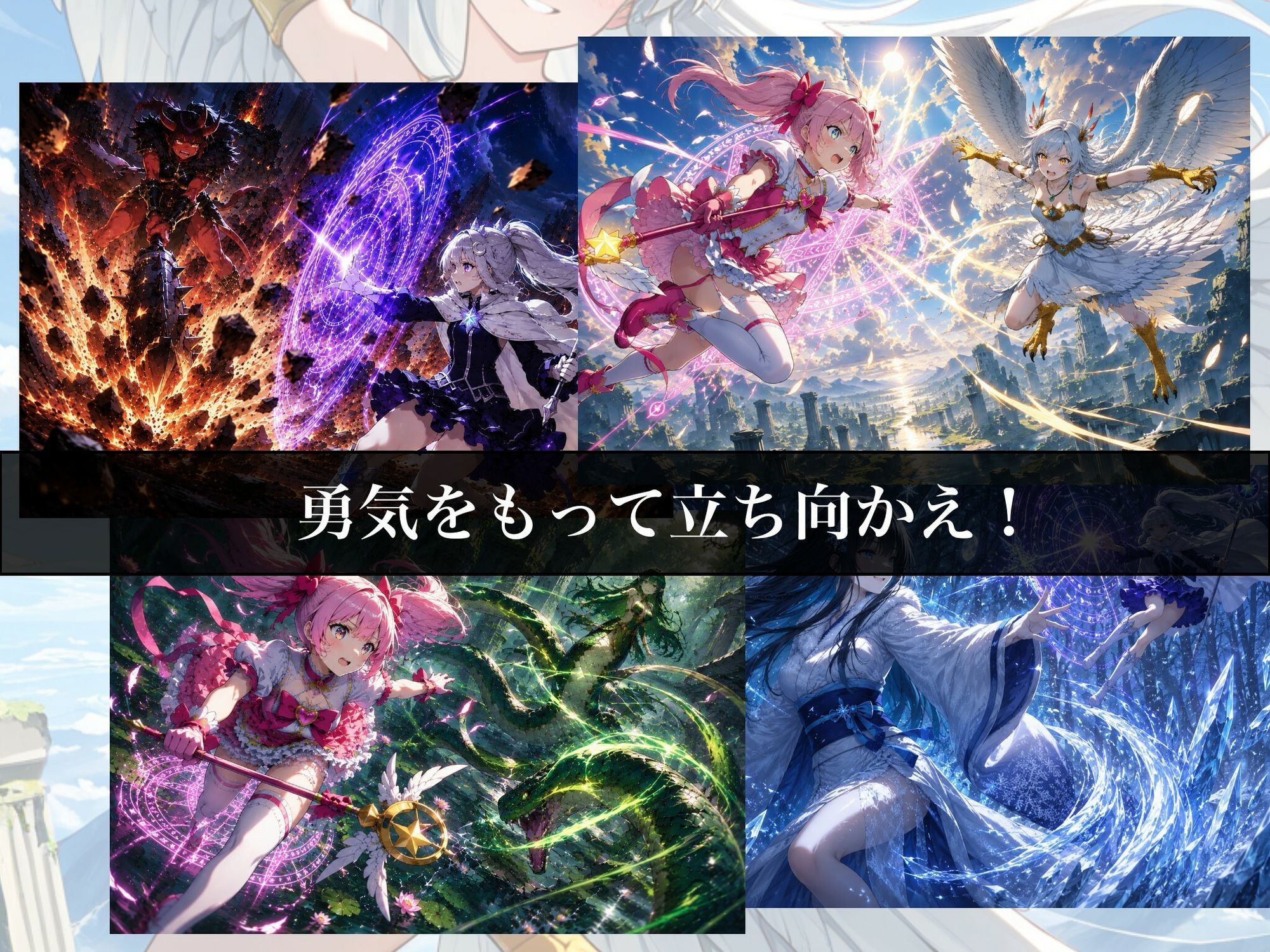 HEAVEN’S MISSION -魔を祓う少女たち- サンプル6ページ目