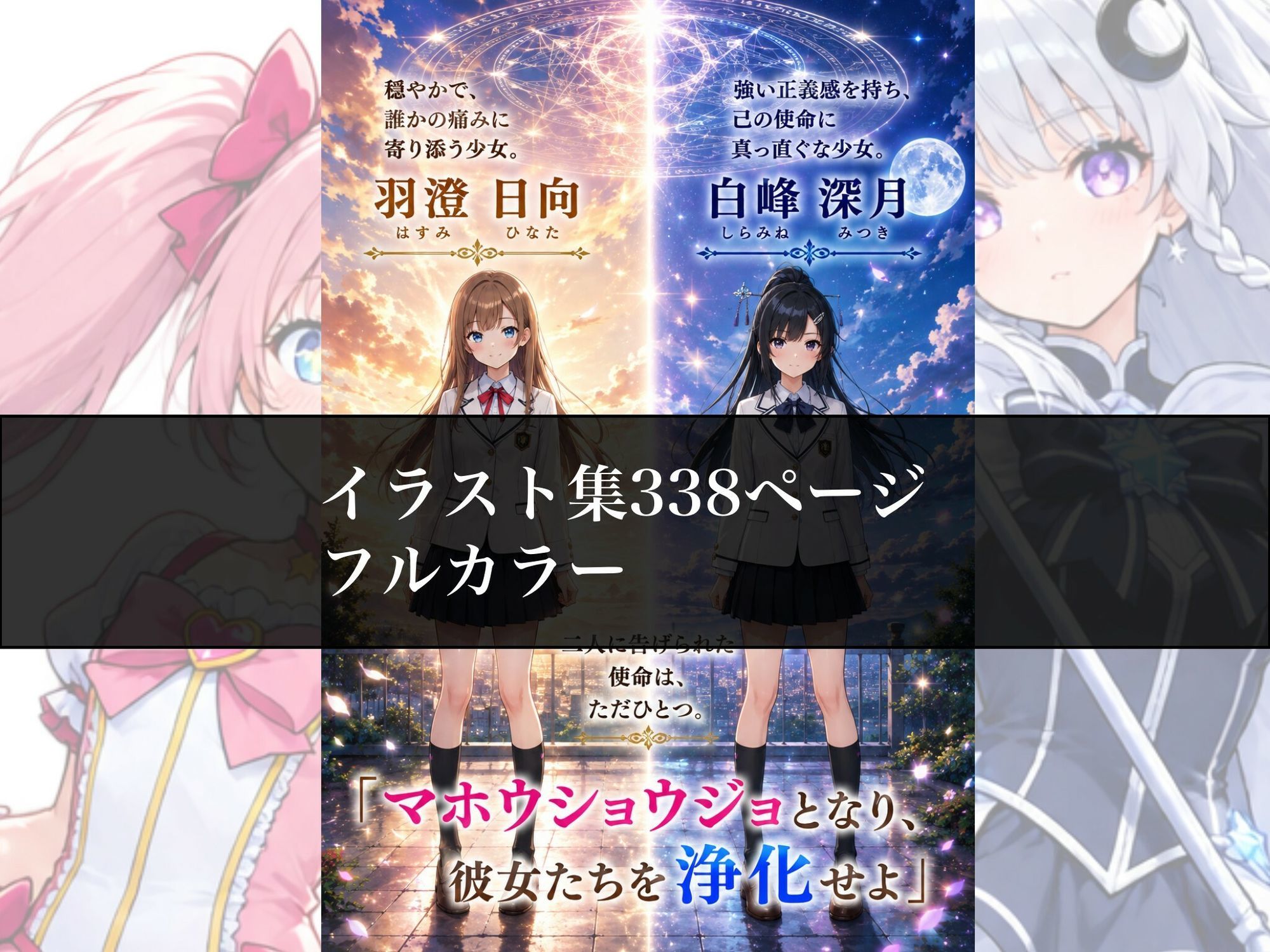 HEAVEN’S MISSION -魔を祓う少女たち- サンプル8ページ目