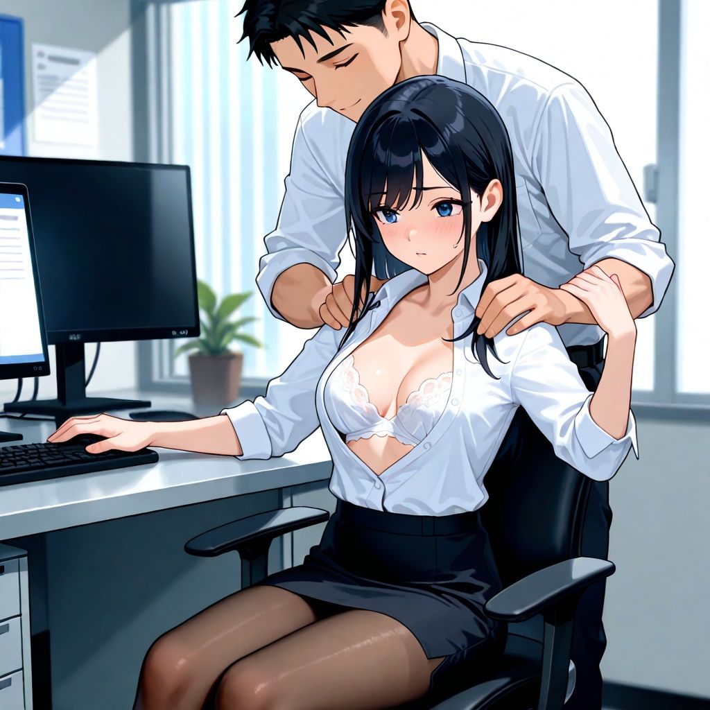 女性社員にマッサージできる権利Vol.1 サンプル2ページ目