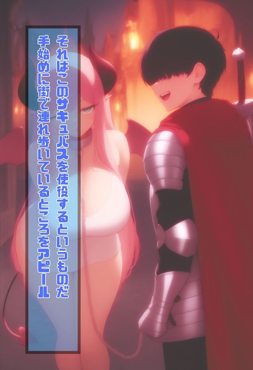 サキュバスを使役した者の末路 サンプル3ページ目