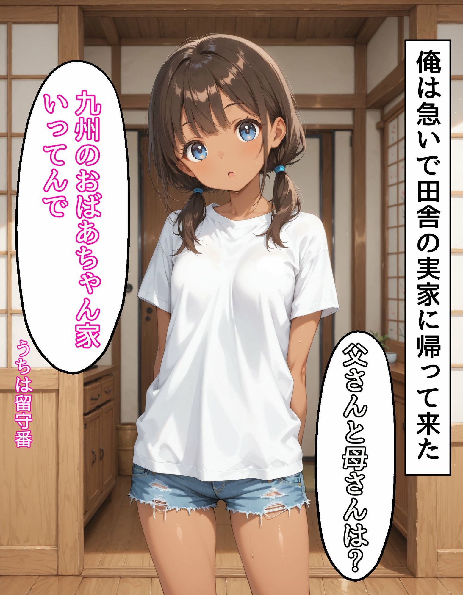 ひまりの夏  -前編- サンプル1ページ目