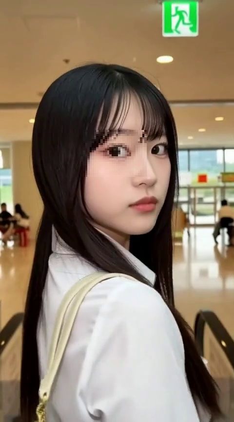 ［AI動画・スマホ特化］ エスカレータで見かけた可愛い子…やることやってるんだ… サンプル3ページ目