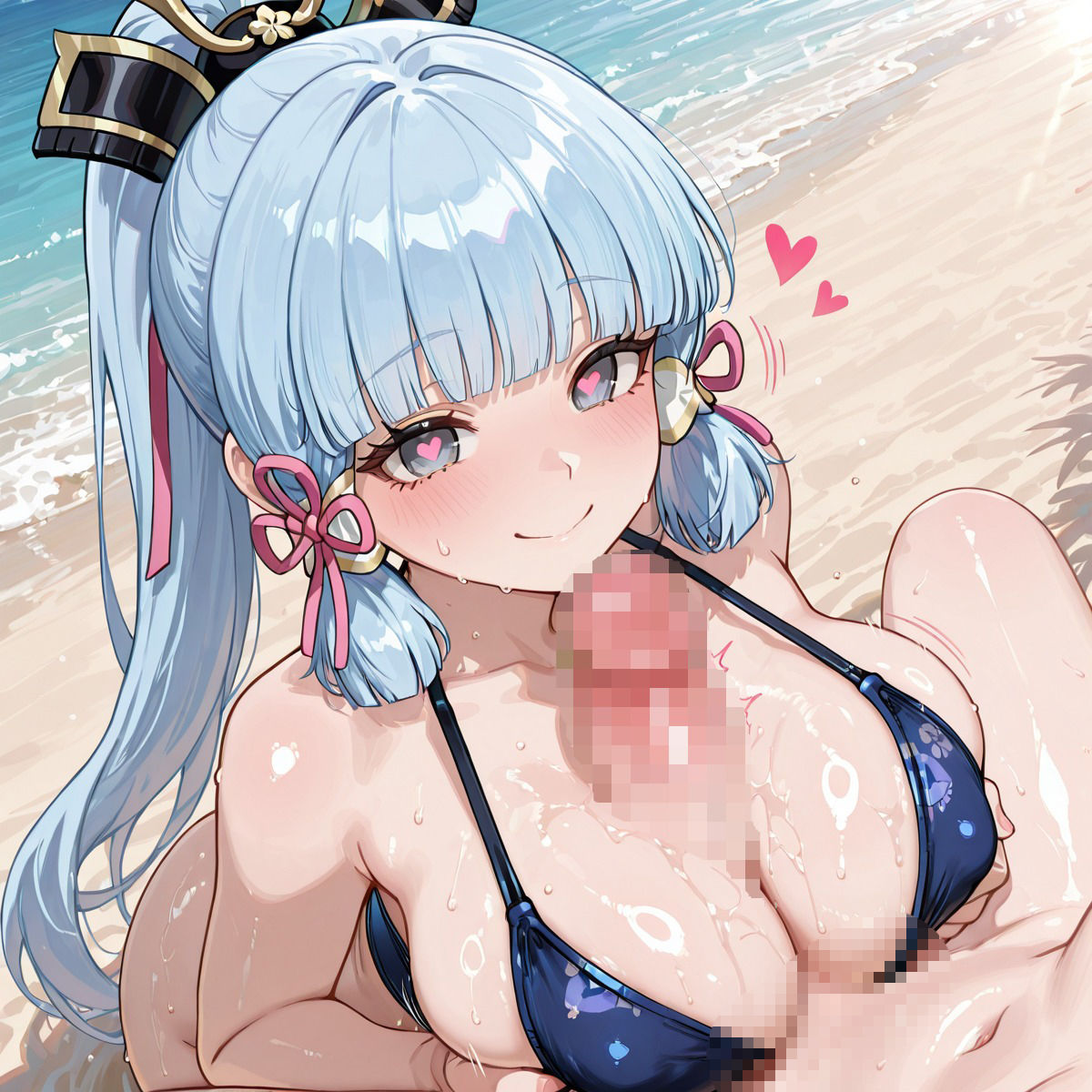 ほ〇る×綾〇 ふたなり百合CG集2 サンプル4ページ目