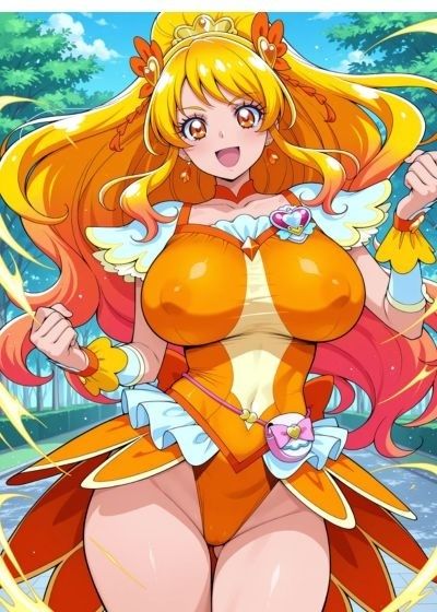 どすけべエレメントガール  イラスト集その1 サンプル1ページ目