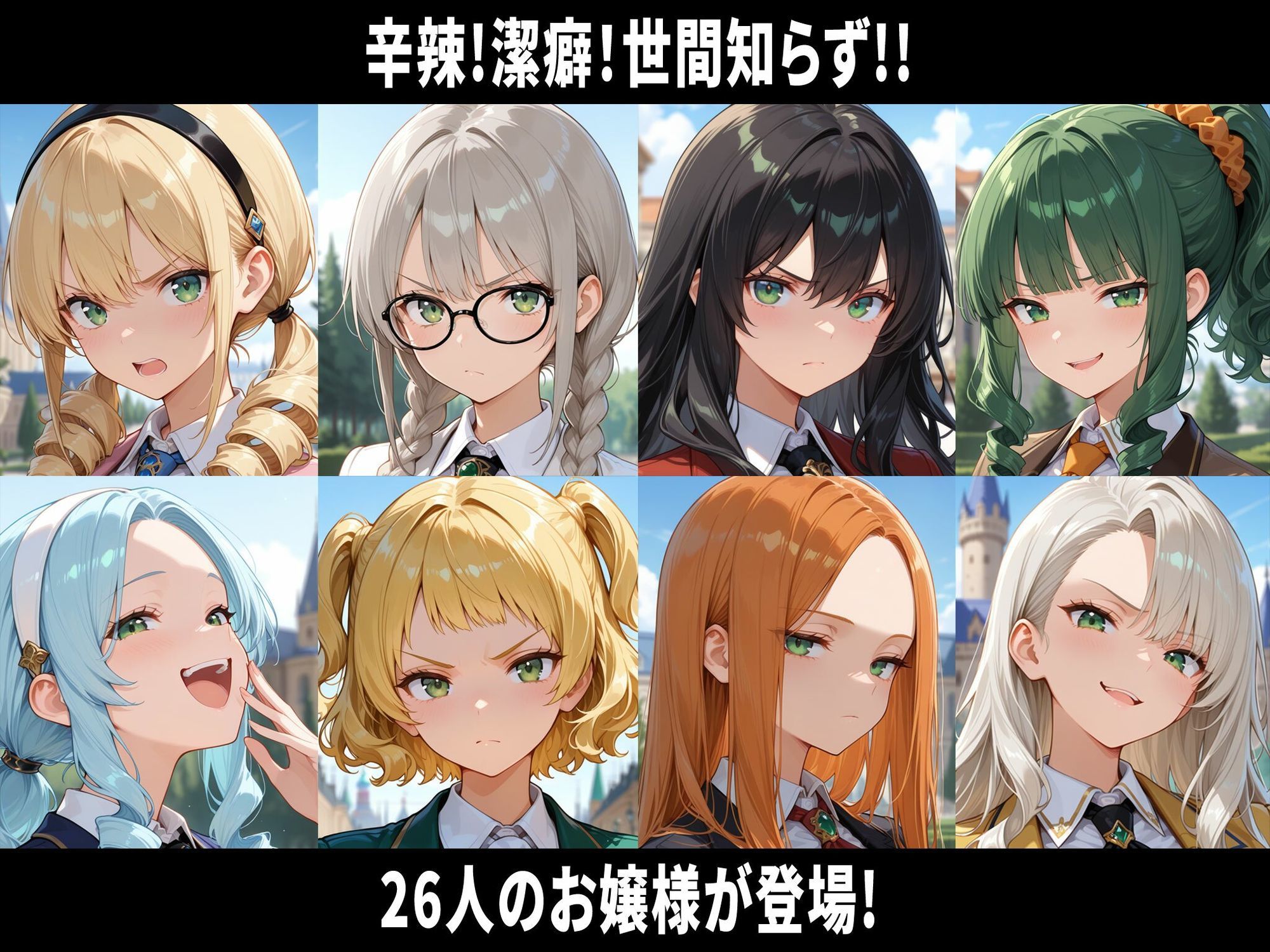 巨乳お嬢様編2 即堕ち3コマ サンプル2ページ目