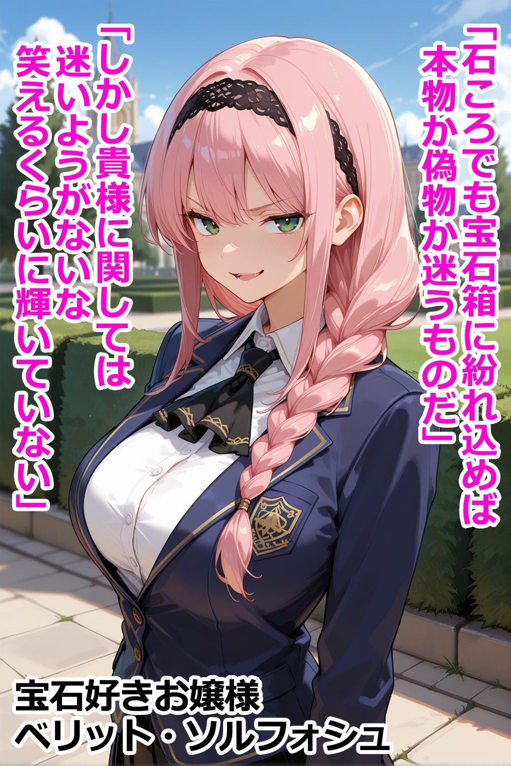 巨乳お嬢様編2 即堕ち3コマ サンプル3ページ目