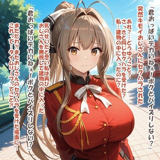 パイズリ異能力おじさん  パイズリープ 編 サンプル2ページ目