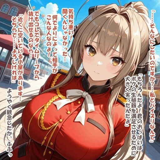 パイズリ異能力おじさん  パイズリープ 編 サンプル5ページ目