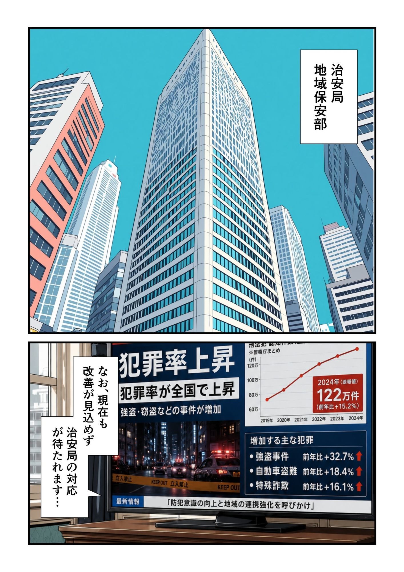 特別全裸保安課 サンプル1ページ目
