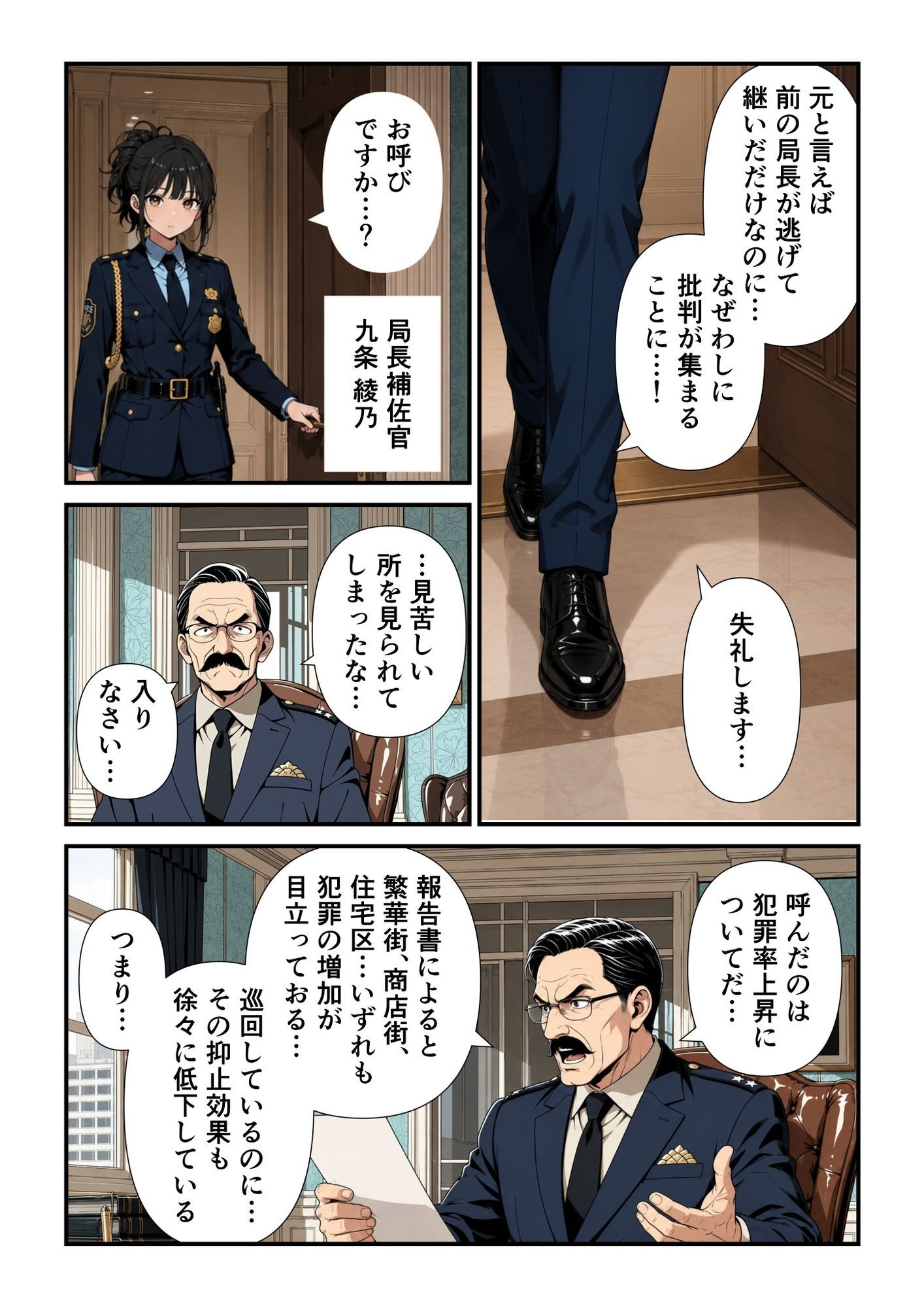 特別全裸保安課 サンプル3ページ目