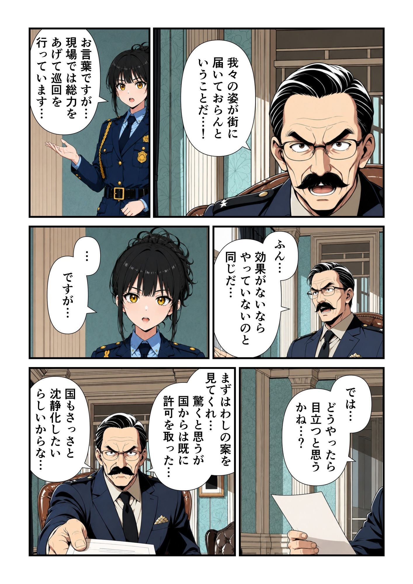 特別全裸保安課 サンプル4ページ目