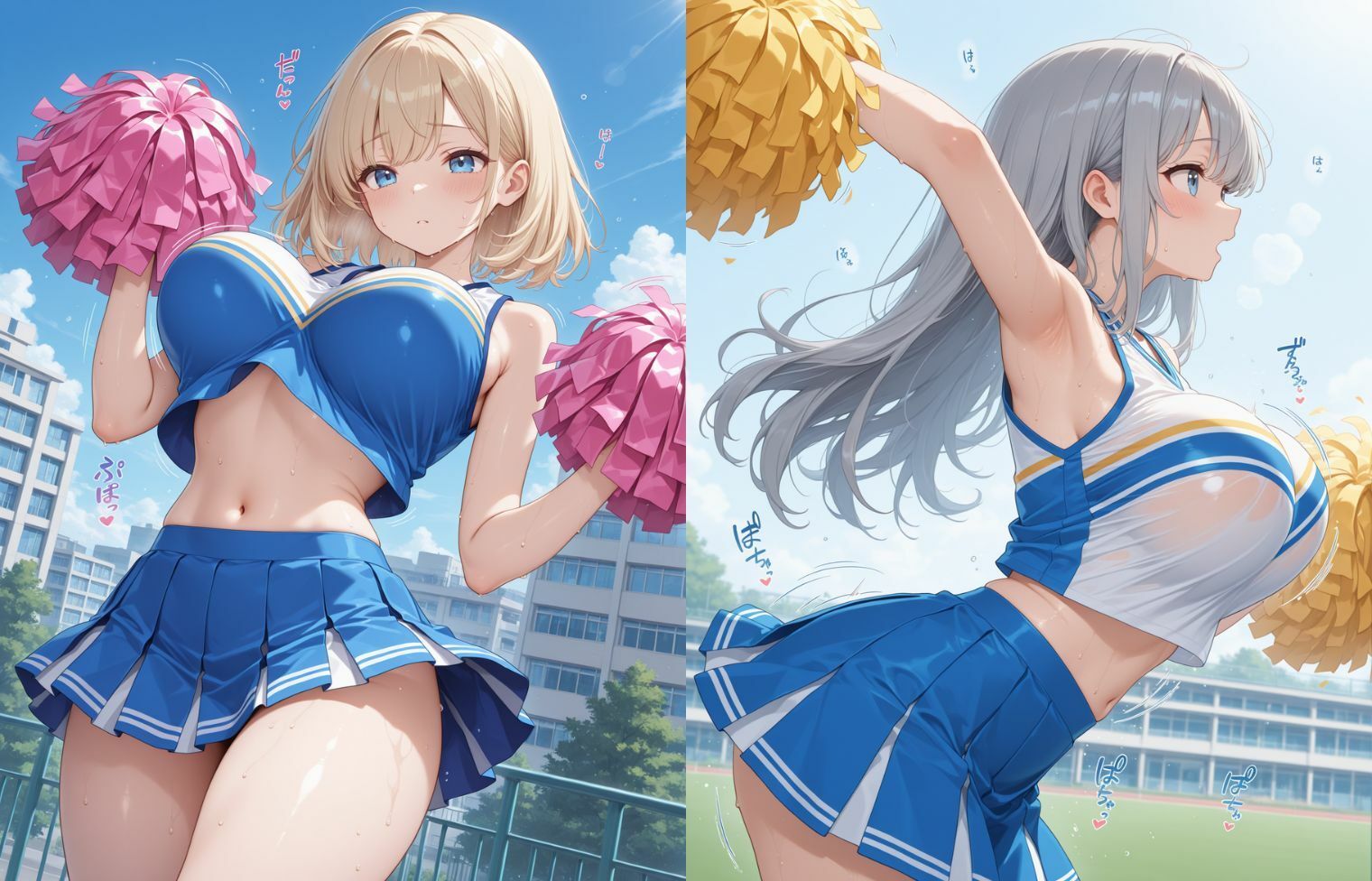 女子校生性処理倶楽部〜チアガールがご奉仕致します〜 サンプル2ページ目