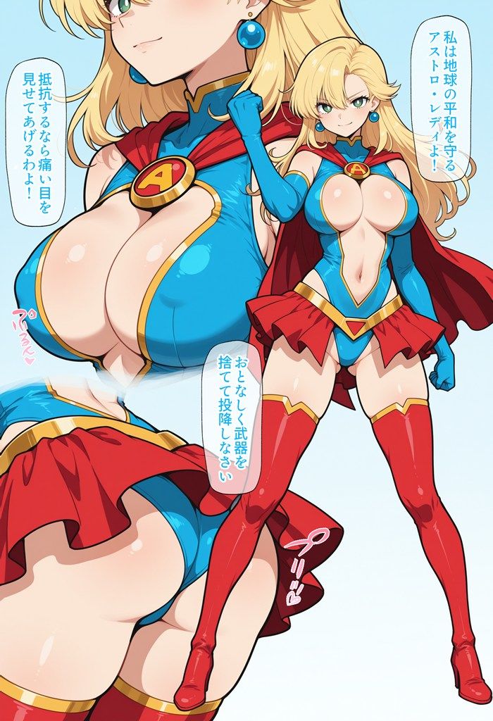 堕ちた星の守護者 アストロ・レディ 闇に飲まれた星の力 サンプル6ページ目