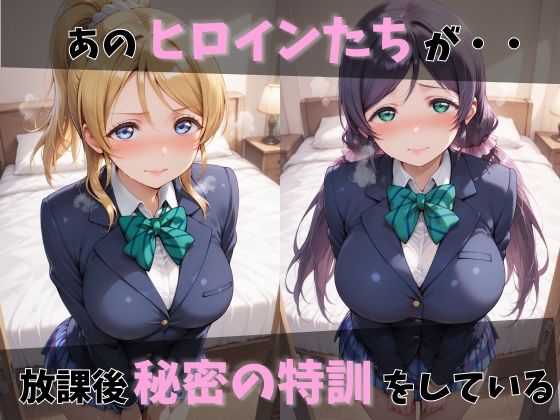 【ラブ●イブ】放課後ヒロインズ絢●絵里/東●希/矢●にこ編 サンプル1ページ目