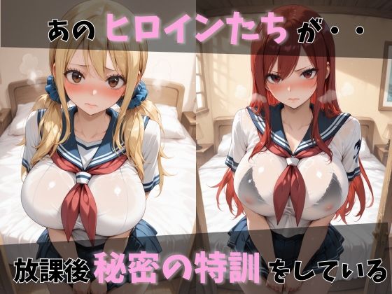【フェ●リーテイル】放課後ヒロインズル●シィ/エ●ザ/ジュ●ア編 サンプル1ページ目