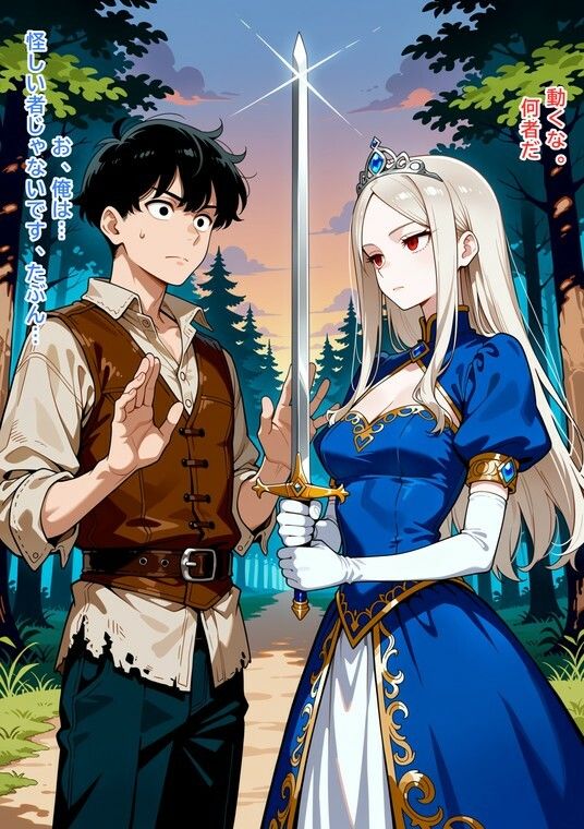 転生したら王女と禁断行為  短編 サンプル3ページ目