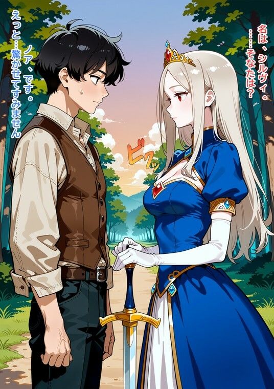 転生したら王女と禁断行為  短編 サンプル4ページ目