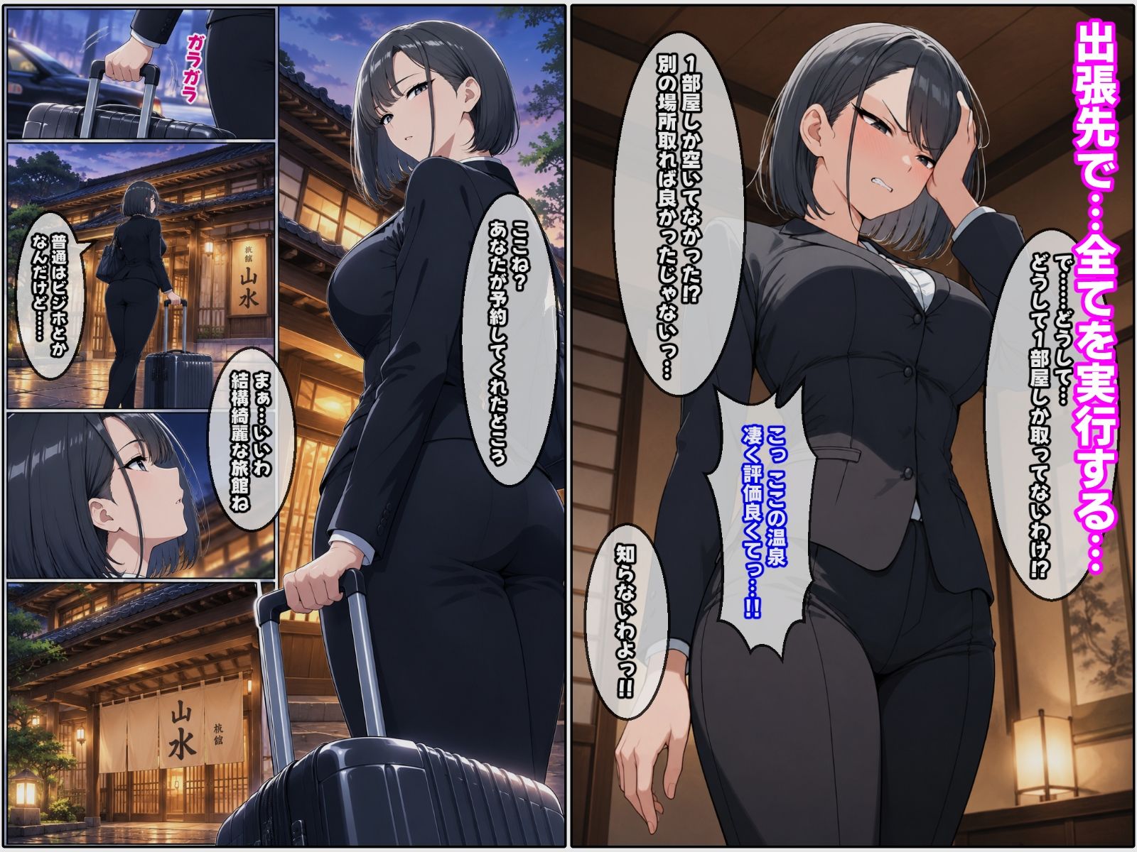 【セリフ付】パワハラの証拠を握ったので強気な女上司を理解らせるコトにした サンプル2ページ目