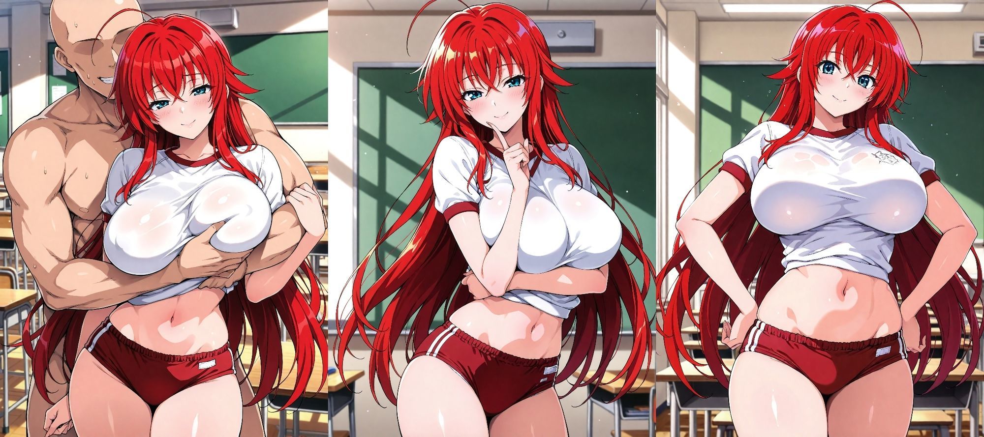 お手軽ブルマえっち リアス編 サンプル1ページ目