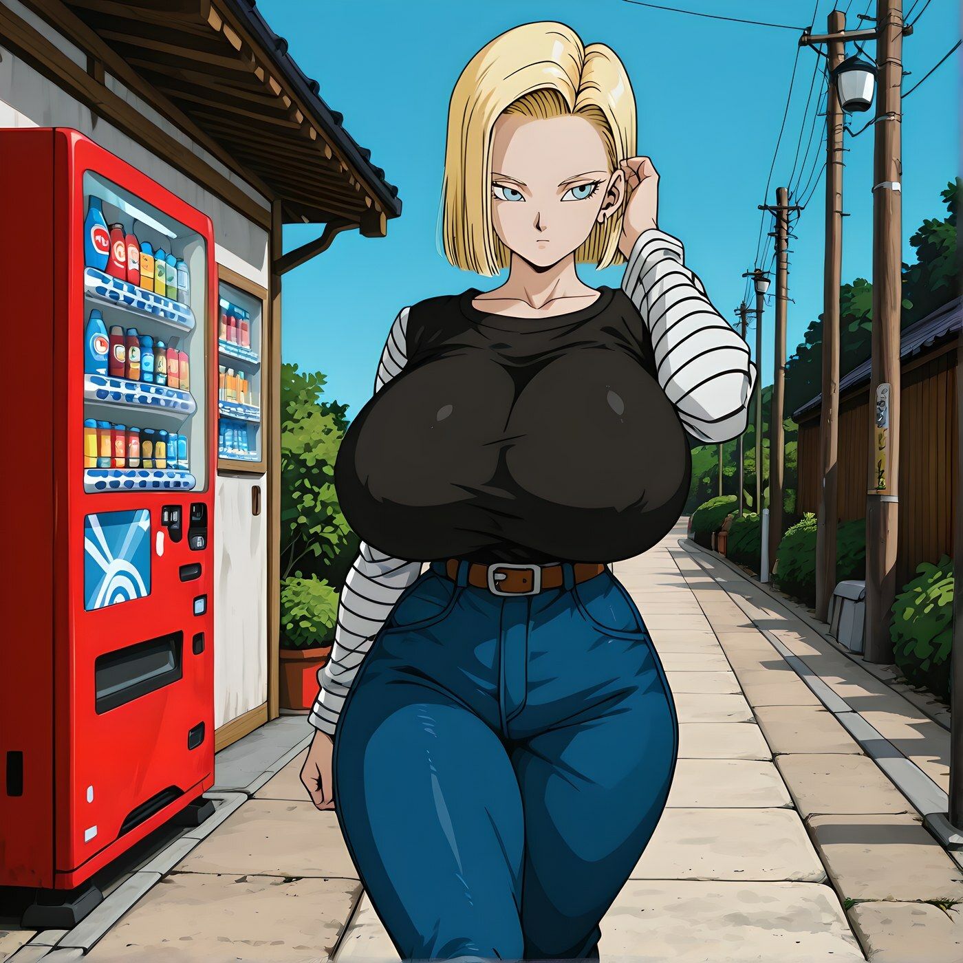売春婦爆乳1◯号 サンプル1ページ目