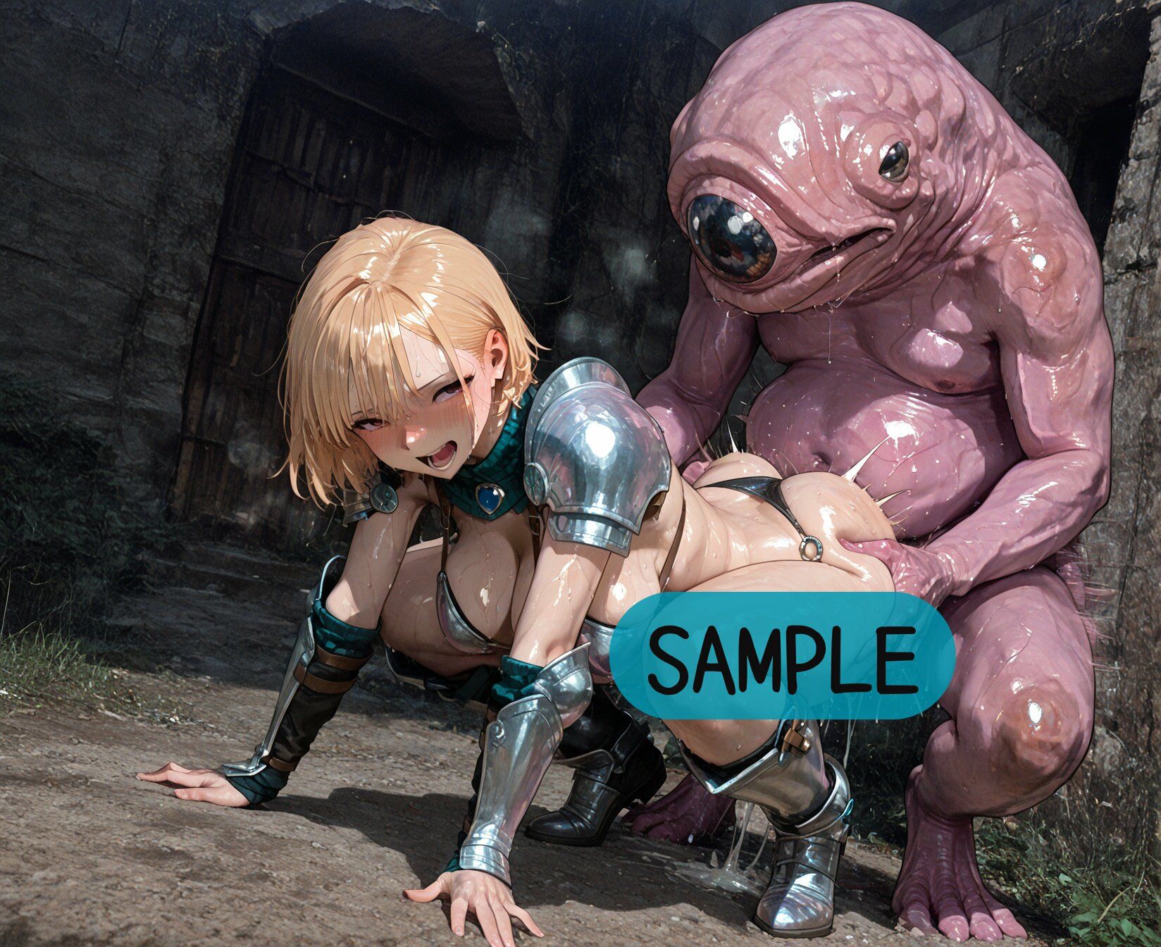 女冒険者は単眼淫魔を討伐しない サンプル5ページ目