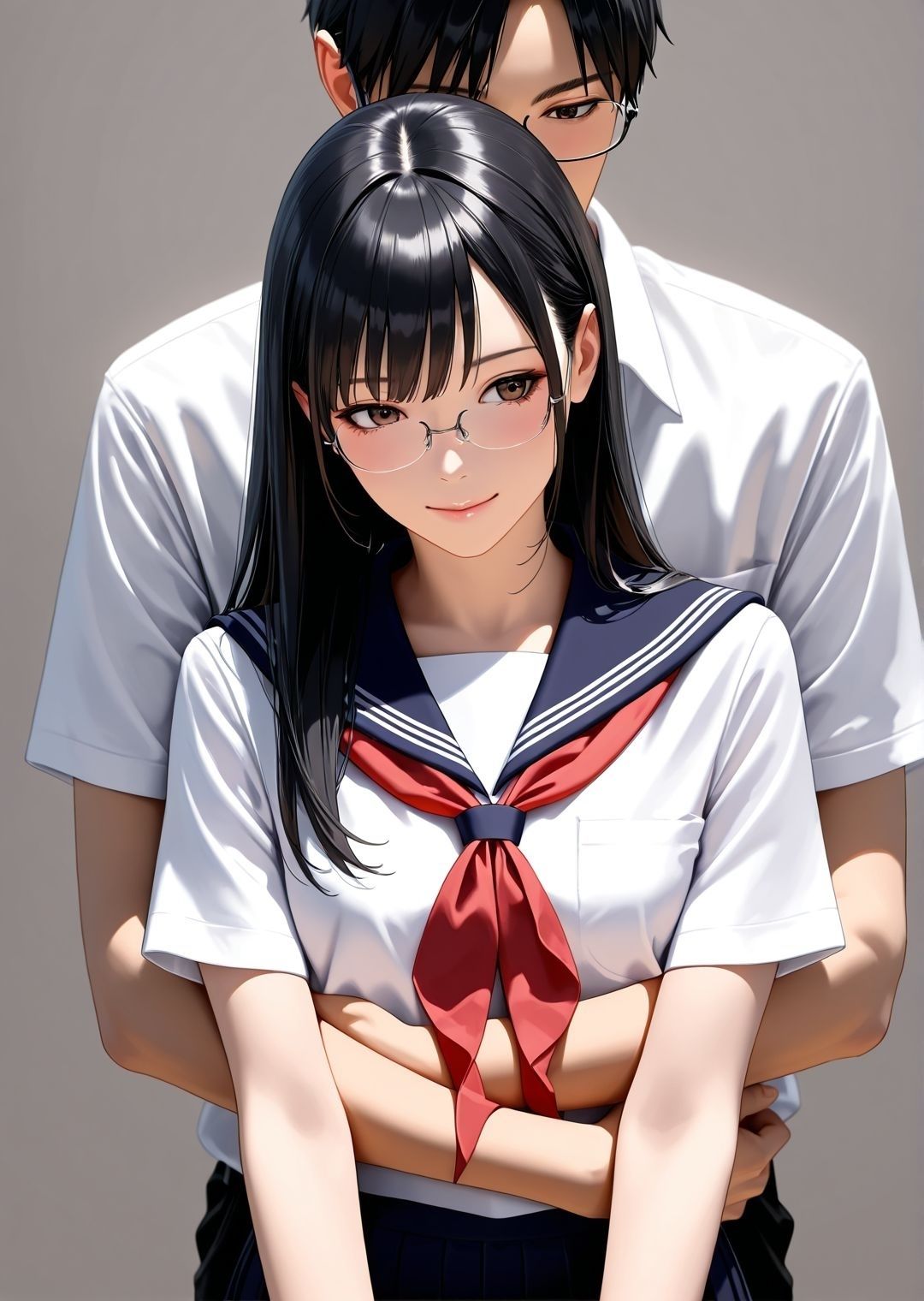 眼鏡の女/写真集 サンプル3ページ目