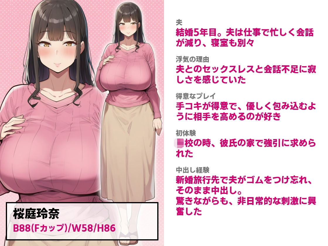 夫不在の自宅で人妻不倫 〜あなたじゃ満足できないの〜 サンプル2ページ目