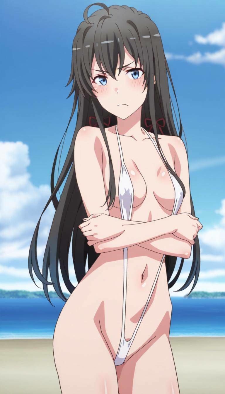 やはり俺の奉仕部グラビアはまちがっていない。 サンプル1ページ目